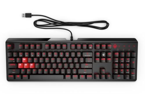 Clavier HP Omen 1100 Noir et Rouge État correct - Omen reconditionné disponible sur Fnac