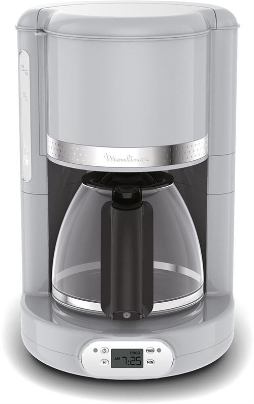 Cafetière Filtre Soleil Programmable Fg380e10 Moulinex 1000 W Poivre