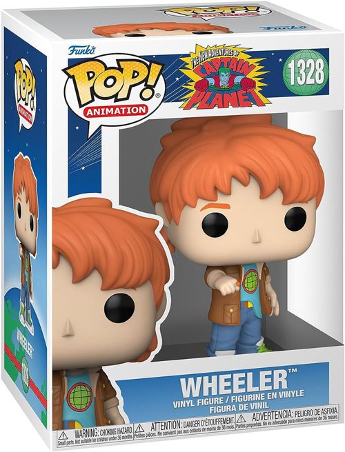 Figurine Funko Pop! - Captain Planet - Wheeler État correct - N/A reconditionné disponible sur Fnac