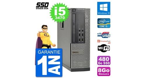 Acheter Pc dell optiplex 7010 sff intel core i5-3470 ram 8go ssd 480go windows 10 wifi État correct - 259,00 € Pc dell optiplex 7010 sff intel core i5-3470 ram 8go ssd 480go windows 10 wifi État correct - N/A reconditionné disponible sur Fnac