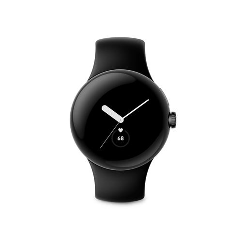 Montre connectée Google Pixel Watch LTE Noir avec bracelet sport Noir Volcanique - État correct Google sur Fnac