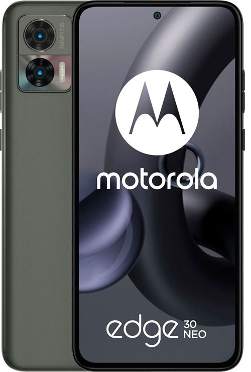 Motorola Edge 30 Neo - 5G smartphone - double SIM - RAM 8 Go / Mémoire interne 128 Go - écran pOLED - 6.28"" - 2400 x 1080 pixels (120 Hz) - 2x caméras arrière 64 MP. 13 MP - front camera 32 MP - onyx noir État correct - Motorola reconditionné disponible sur Fnac