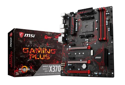 MSI X370 GAMING PLUS AMD X370 Socket AM4 ATX carte mère - cartes mères (DDR4-SDRAM, DIMM, 1866,2133,2400,2667,2933,3200 MHz, Dual, 64 Go, AMD) État correct - MSI reconditionné disponible sur Fnac