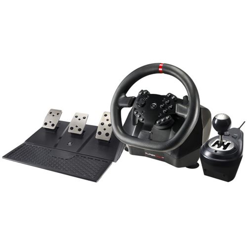 Acheter Superdrive GS950-X - Ensemble volant, pédales et levier de vitesse - filaire - pour PC, Sony PlayStation 4, Microsoft Xbox One, Microsoft Xbox Series S, Microsoft Xbox Series X État correct - 99,00 € Superdrive GS950-X - Ensemble volant, pédales et levier de vitesse - filaire - pour PC, Sony PlayStation 4, Microsoft Xbox One, Microsoft Xbox Series S, Microsoft Xbox Series X État correct - N/A reconditionné disponible sur Fnac