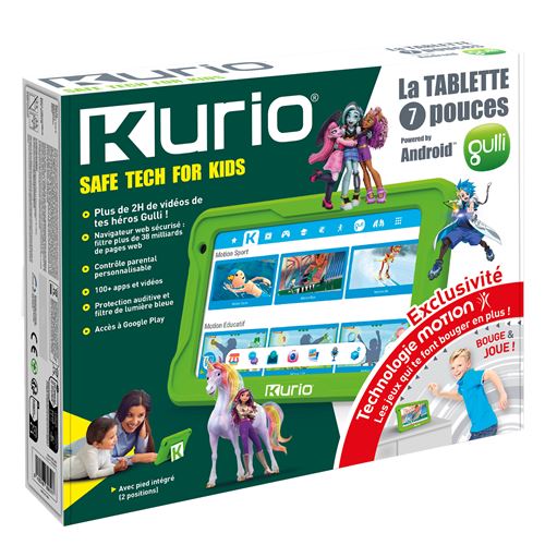 Acheter Tablette éducative Kurio La tablette 7"" Gulli Motion Edition État correct - 76,99 € Tablette éducative Kurio La tablette 7"" Gulli Motion Edition État correct - Kurio reconditionné disponible sur Fnac