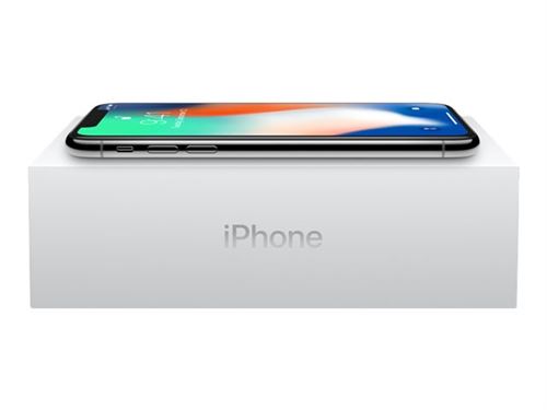 Apple iPhone X - 4G smartphone / Mémoire interne 256 Go - écran OEL - 5.8"" - 2436 x 1125 pixels - 2x caméras arrière 12 MP, 12 MP - 2x front cameras 7 MP - argent État correct - N/A reconditionné disponible sur Fnac