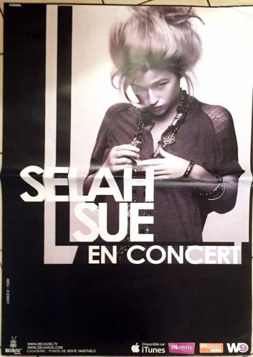 Selah Sue - 75x115 cm - AFFICHE / POSTER État correct - N/A reconditionné disponible sur Fnac