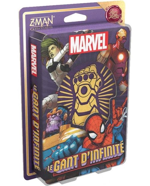 Jeu de cartes Asmodee Love Letter Marvel Le Gant d’Infinité État correct - Asmodee reconditionné disponible sur Fnac