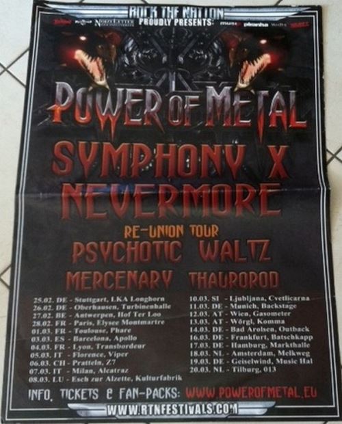 Symphony X - 50x70 cm - AFFICHE / POSTER État correct - N/A reconditionné disponible sur Fnac