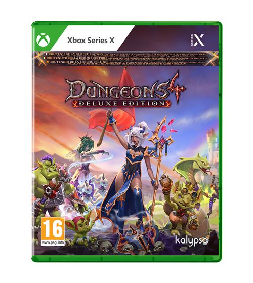 Dungeons 4 Edition Deluxe Xbox Series X État correct - Microids Distribution reconditionné disponible sur Fnac