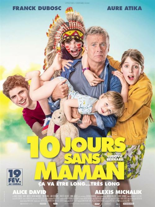 10 jours sans maman - 2020 - Franck Dubosc, Aure Atika - 116x158cm - Affiche État correct - N/A reconditionné disponible sur Fnac