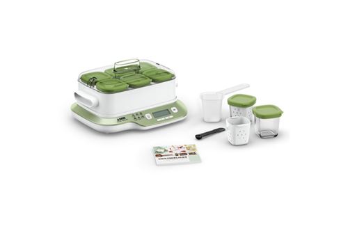 Yaourtière Seb YG660310 Multi délices Express et Végétale 6 pots État correct - SEB reconditionné disponible sur Fnac