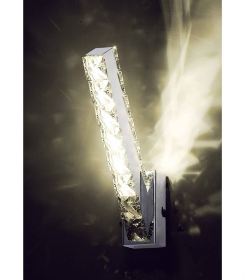 Applique murale Galaxy Vertical 3W LED 4000K chrome poli/cristal État correct - N/A reconditionné disponible sur Fnac