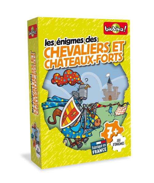 Jeu d'énigmes Châteaux et chevaliers Bioviva État correct - Bioviva reconditionné disponible sur Fnac