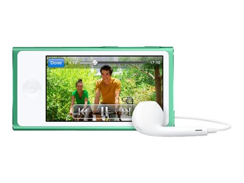Apple iPod nano - 7ème génération - lecteur numérique - 16 Go - vert État correct - N/A reconditionné disponible sur Fnac