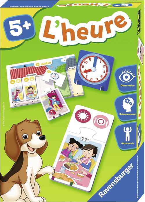 Jeu éducatif L'heure Ravensburger État correct - Ravensburger reconditionné (offre indisponible)
