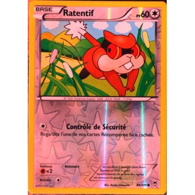 Acheter carte Pokémon 84/111 Ratentif 60 PV - REVERSE XY03 XY Poings Furieux NEUF FR État correct - 16,00 € carte Pokémon 84/111 Ratentif 60 PV - REVERSE XY03 XY Poings Furieux NEUF FR État correct - Pokémon reconditionné disponible sur Fnac
