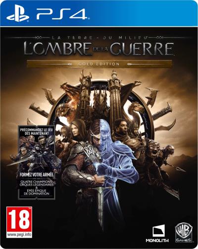 La Terre du Milieu L'Ombre de la Guerre Edition Gold PS4 État correct - Warner Bros. Entertainment France reconditionné disponible sur Fnac
