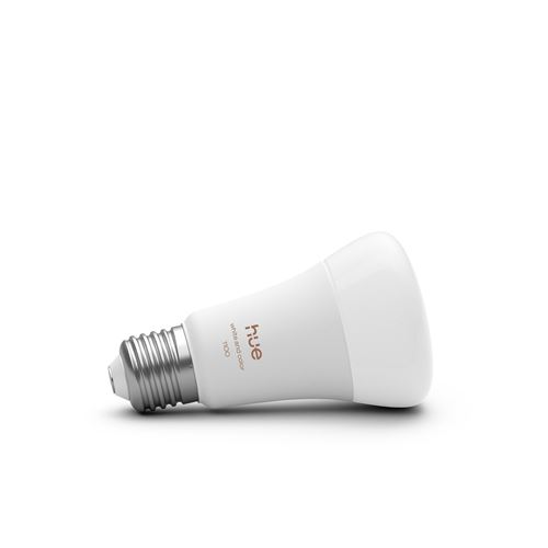 Acheter Ampoule connectée Philips Hue E27 ambiance Blanc et couleur État correct - 41,99 € Ampoule connectée Philips Hue E27 ambiance Blanc et couleur État correct - Philips Hue reconditionné disponible sur Fnac