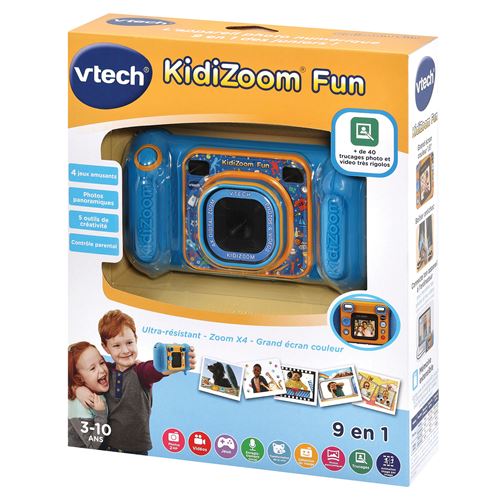 Appareil photo enfant Vtech KidiZoom Fun Bleu État correct - VTech reconditionné disponible sur Fnac