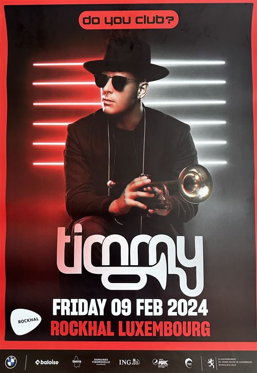 Affiche - Timmy - Concert 2024 - 60x85cm État correct - N/A reconditionné disponible sur Fnac