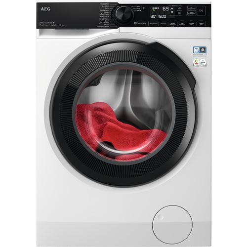 Lave-linge hublot AEG Série 700 LFR73H169Q 9 kg Blanc État correct - AEG reconditionné disponible sur Fnac