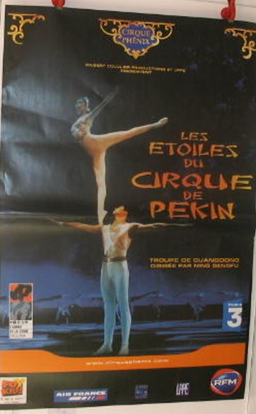 Cirque de Pékin - 80x120 cm - AFFICHE / POSTER État correct - N/A reconditionné disponible sur Fnac