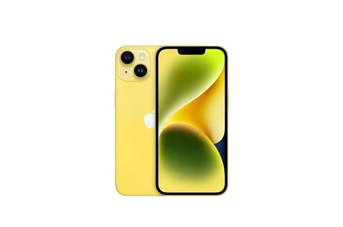 Apple iPhone 14 6.1'' 5G Double SIM 128 Go Jaune État correct - Apple reconditionné disponible sur Fnac