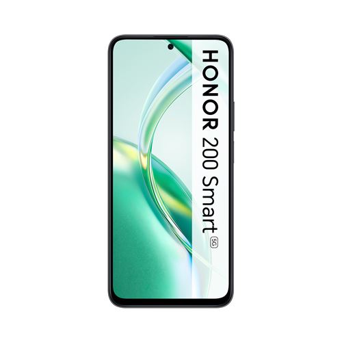 Smartphone Honor 200 Smart 6,8"" 5G Double nano SIM 256 Go Noir État correct - Honor reconditionné disponible sur Fnac