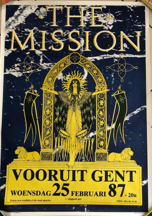 Acheter The Mission - Concert 1987 - AFFICHE État correct - 69,99 € The Mission - Concert 1987 - AFFICHE État correct - N/A reconditionné disponible sur Fnac