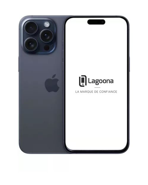Apple iPhone 15 Pro 6,1"" 5G Double SIM 128 Go Titane Bleu Reconditionné Grade A Lagoona État correct - N/A reconditionné disponible sur Fnac
