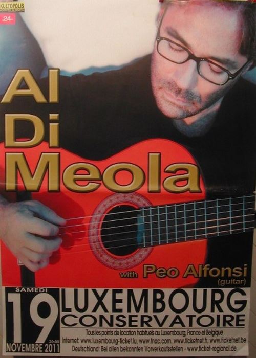 Acheter Al Di Meola - 80x120 cm - AFFICHE / POSTER État correct - 14,99 € Al Di Meola - 80x120 cm - AFFICHE / POSTER État correct - N/A reconditionné disponible sur Fnac