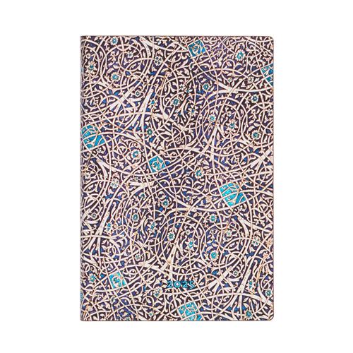 Agenda civil Paperblanks 2025 12 mois Vertical Flexis Granada Turquoise État correct - Paperblanks reconditionné disponible sur Fnac