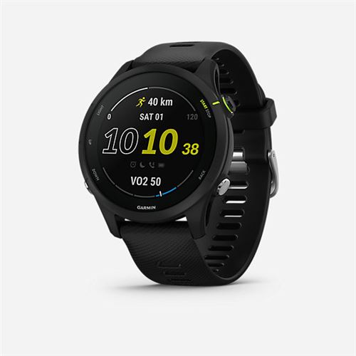Montre connectée Garmin Forerunner 255 Music Noir avec bracelet Noir État correct - Garmin reconditionné disponible sur Fnac