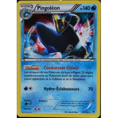 carte Pokémon 38/162 Pingoléon 140 PV - HOLO RARE XY - Impulsion Turbo NEUF FR État correct - Pokémon reconditionné disponible sur Fnac