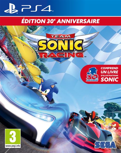 Team Sonic Racing 30th Anniversary Edition Premium PS4 État correct -  reconditionné disponible sur Fnac