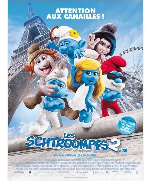 Les Schtroumpfs 2 AFFICHE CINEMA ORIGINALE État correct - N/A reconditionné disponible sur Fnac