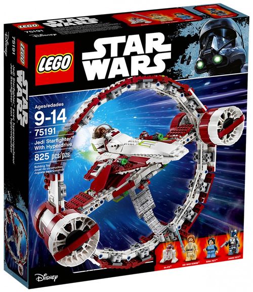 LEGO® Star Wars™ 75191 Jedi Starfighter™ avec Hyperdrive État correct - LEGO Star Wars reconditionné disponible sur Fnac