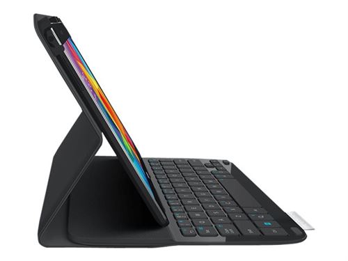 Etui clavier Logitech Ultrathin Keyboard Folio pour Samsung Galaxy Tab4 10.1"" État correct - Logitech reconditionné disponible sur Fnac