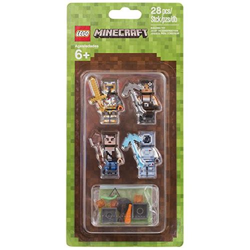 Acheter LEGO Minecraft Minecraft Skin Pack 2 853610 Kit de construction (28 pièces) État correct - 119,99 € LEGO Minecraft Minecraft Skin Pack 2 853610 Kit de construction (28 pièces) État correct - Lego reconditionné disponible sur Fnac