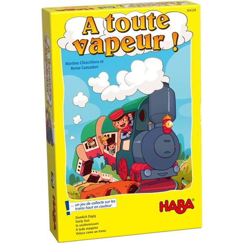 Jeu de société Haba A toute vapeur ! État correct - Haba reconditionné disponible sur Fnac