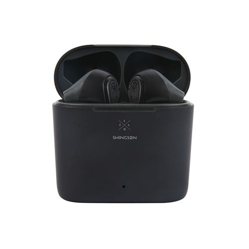 Ecouteurs sans fil True Wireless Swingson Buds Noir - État correct N/A sur Fnac