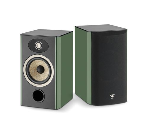 Enceintes bibliothèques Focal Aria Evo X N°1 Moss Green vendues par paire État correct - Focal reconditionné disponible sur Fnac