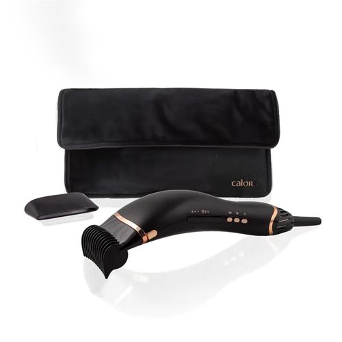 Sèche-cheveux Calor Air Motion Effet Coanda CF8C20C0 1 300 W Noir Or État correct - Calor reconditionné disponible sur Fnac