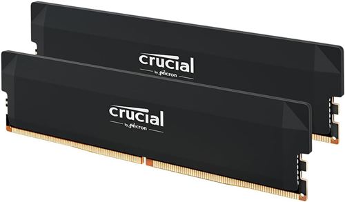 Barrette mémoire RAM Crucial Pro 32 Go (Kit de 2 x 16 Go) DDR5 6000 Mhz CL36 État correct - Micron Technology reconditionné disponible sur Fnac