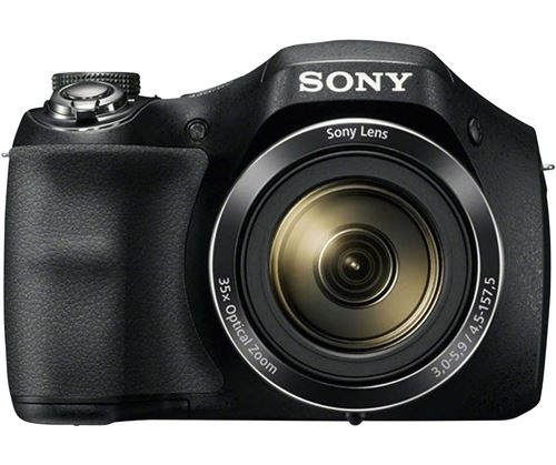 Sony Cyber-shot DSC-H300 - Appareil photo numérique - compact - 20.1 MP - 720 p - 35x zoom optique - noir État correct - Sony reconditionné disponible sur Fnac