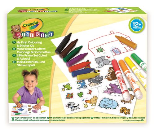 Mon premier coffret de coloriage Crayola Mini Kids État correct - Crayola reconditionné disponible sur Fnac