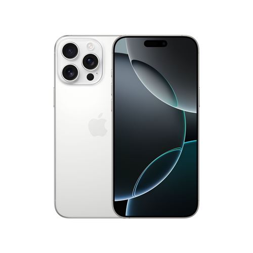 Acheter Apple iPhone 16 Pro Max 6,9"" 5G 1 To Double SIM Titane Blanc État correct - 1231,00 € Apple iPhone 16 Pro Max 6,9"" 5G 1 To Double SIM Titane Blanc État correct - Apple reconditionné disponible sur Fnac