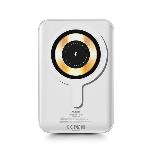 Acheter Batterie externe de secours sans fil Urban Factory 10000 mAh Blanc craie État correct - 23,99 € Batterie externe de secours sans fil Urban Factory 10000 mAh Blanc craie État correct - Urban Factory reconditionné disponible sur Fnac