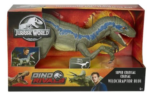 Acheter Figurine Jurassic World Super Colosal Velociraptor Blue État correct - 163,66 € Figurine Jurassic World Super Colosal Velociraptor Blue État correct - Mattel reconditionné disponible sur Fnac